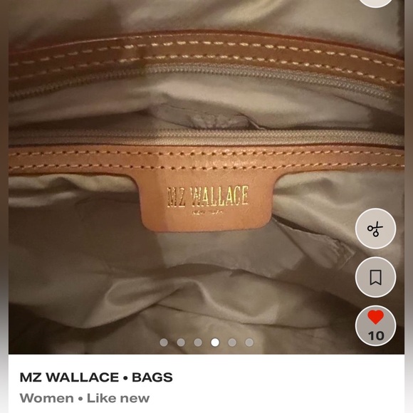 MZ Wallace Snake Print Women Micro Sutton Crossbody Bag - Picture 9 of 10